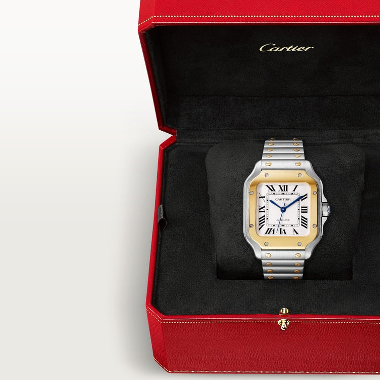 [SIMCHA-TOP500:CARTIER:W2SA0016:08] Cartier Santos de Cartier watch, reference W2SA0016, official image 8