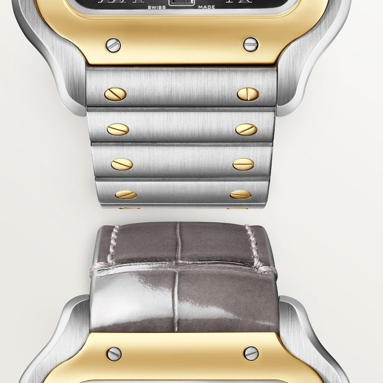 [SIMCHA-TOP500:CARTIER:W2SA0030:03] Cartier Santos de Cartier watch, reference W2SA0030, official image 3