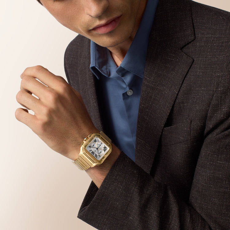 [SIMCHA-TOP500:CARTIER:WGSA0110:02] Cartier Santos de Cartier watch, reference WGSA0110, official image 2