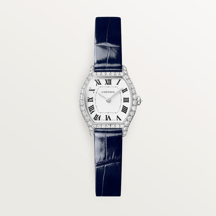 [SIMCHA-TOP500:CARTIER:WJTO0013:01] Cartier Tortue Watch, reference WJTO0013, official front hero