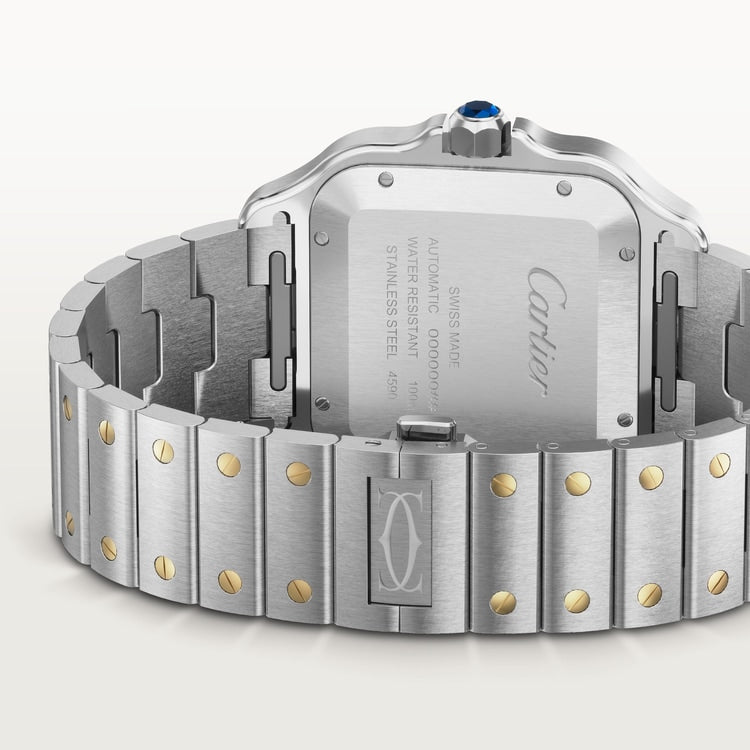[SIMCHA-TOP500:CARTIER:W2SA0030:06] Cartier Santos de Cartier watch, reference W2SA0030, official image 6
