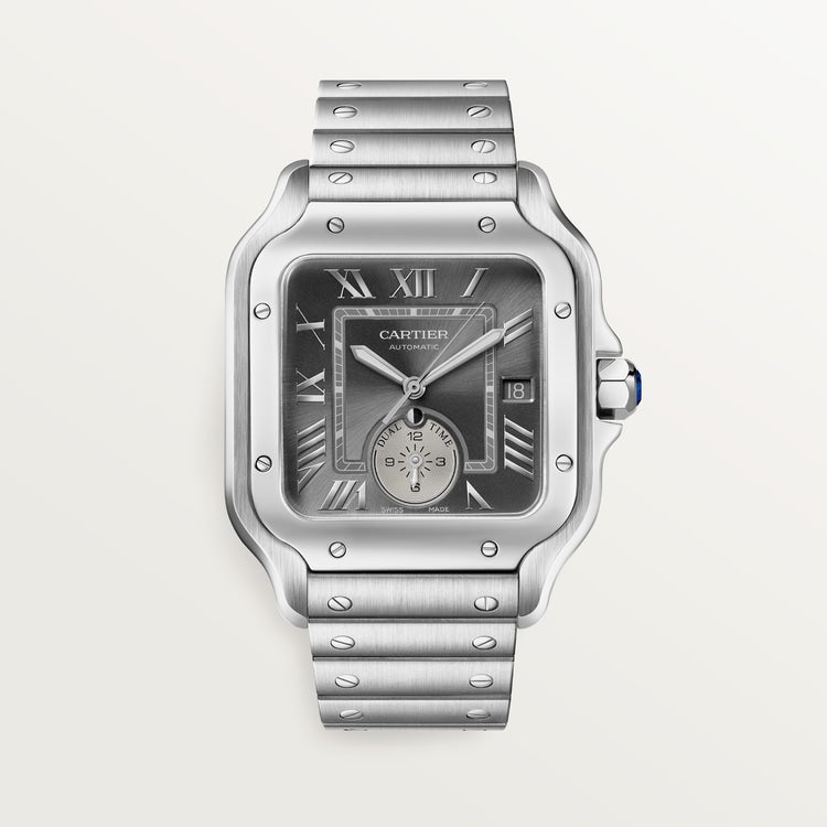 [SIMCHA-TOP500:CARTIER:WSSA0076:01] Cartier Santos de Cartier watch, reference WSSA0076, official front hero