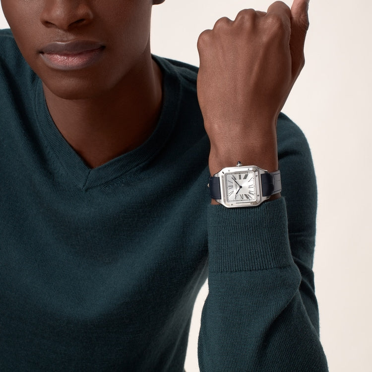 [SIMCHA-TOP500:CARTIER:WSSA0032:04] Cartier Santos-Dumont watch, reference WSSA0032, official image 4
