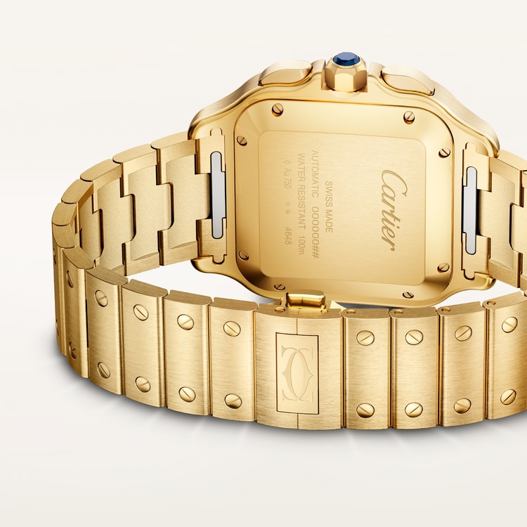 [SIMCHA-TOP500:CARTIER:WGSA0110:05] Cartier Santos de Cartier watch, reference WGSA0110, official image 5