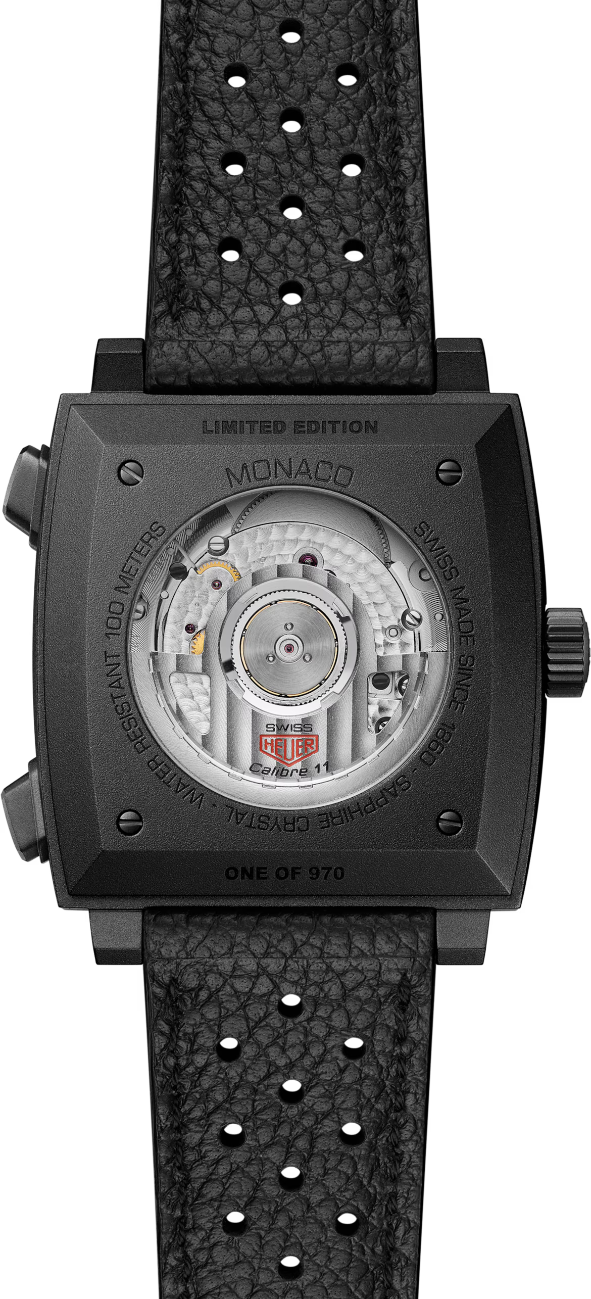 [SIMCHA-TOP500:TAG-HEUER:CAW218F.FC6356:03] TAG Heuer Monaco Chronograph Stopwatch CAW218F.FC6356 Automatic, 39 mm, Titanium coated with black DLC