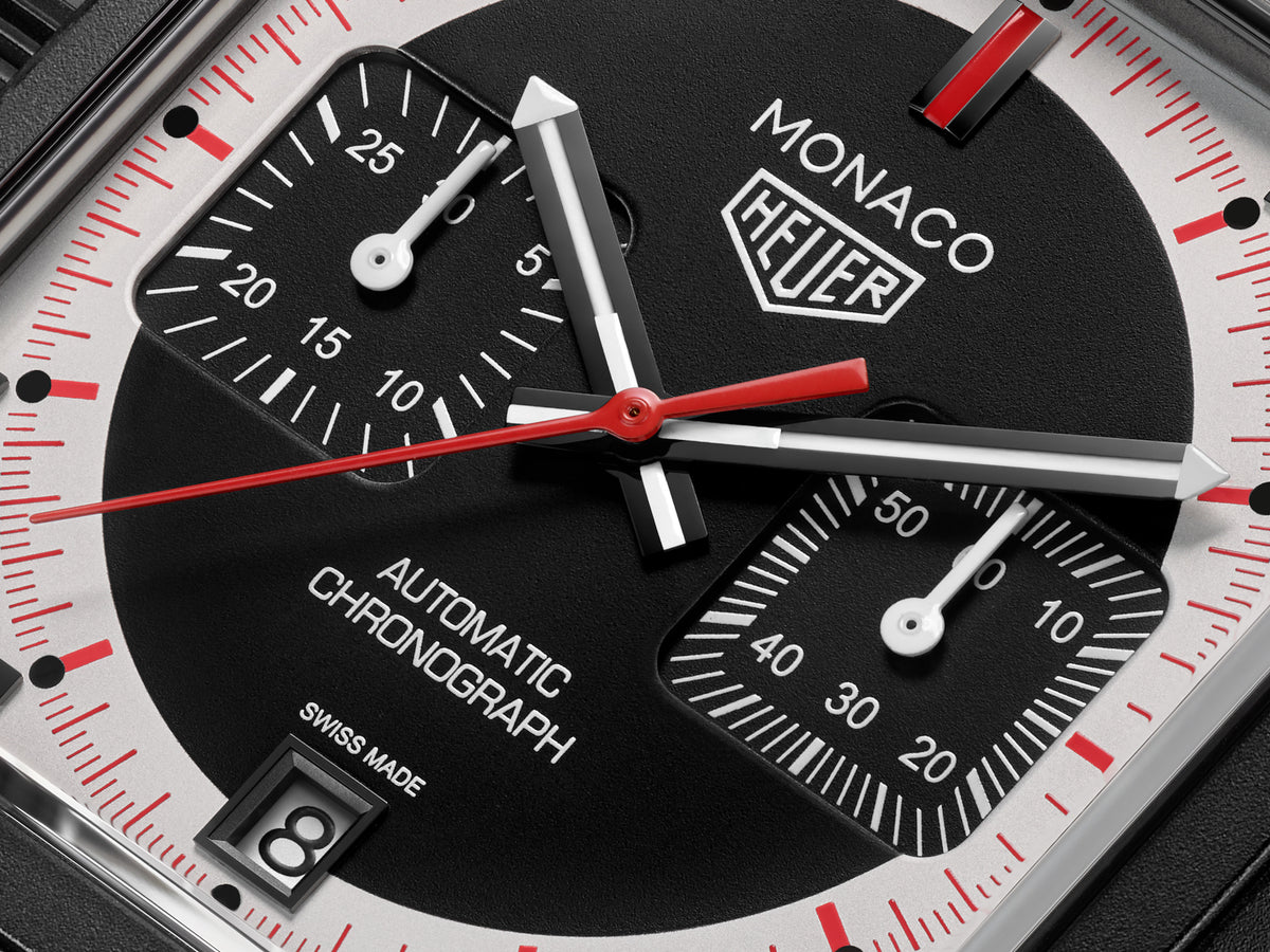 [SIMCHA-TOP500:TAG-HEUER:CAW218F.FC6356:05] TAG Heuer Monaco Chronograph Stopwatch CAW218F.FC6356 Automatic, 39 mm, Titanium coated with black DLC
