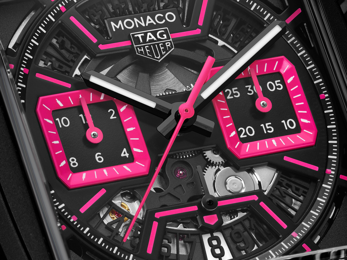 [SIMCHA-TOP500:TAG-HEUER:CBL218B.FT6236:06] TAG Heuer Monaco Chronograph CBL218B.FT6236 Automatic, 39 mm, Titanium coated with black DLC