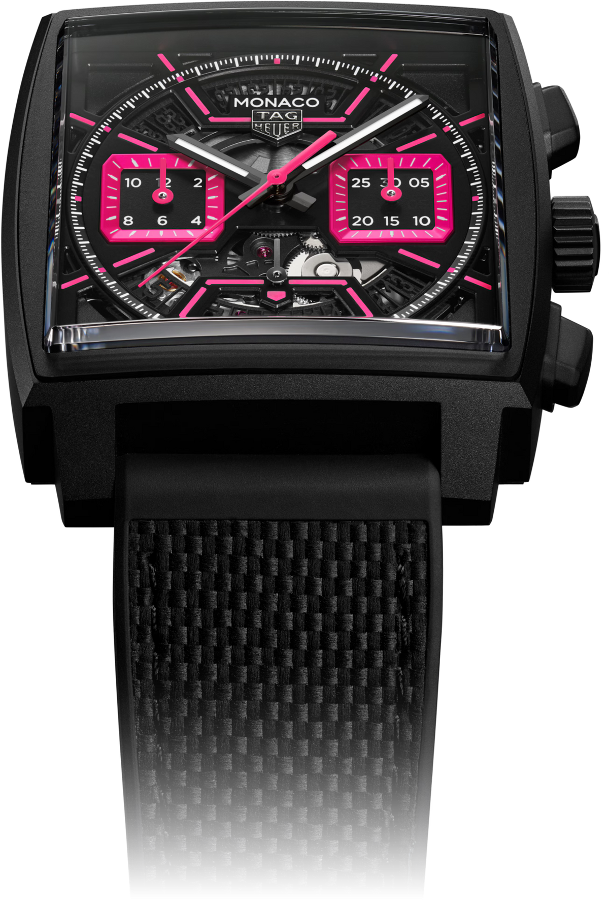[SIMCHA-TOP500:TAG-HEUER:CBL218B.FT6236:04] TAG Heuer Monaco Chronograph CBL218B.FT6236 Automatic, 39 mm, Titanium coated with black DLC