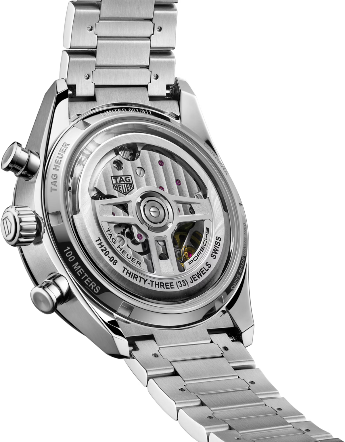 [SIMCHA-TOP500:TAG-HEUER:CBS2015.EB0381:04] TAG Heuer Carrera Chronosprint x Porsche Rallye CBS2015.EB0381 Automatic, 42 mm, Steel