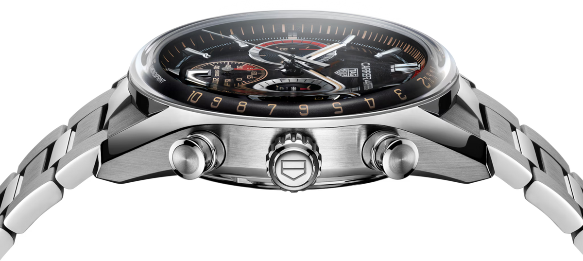 [SIMCHA-TOP500:TAG-HEUER:CBS2015.EB0381:03] TAG Heuer Carrera Chronosprint x Porsche Rallye CBS2015.EB0381 Automatic, 42 mm, Steel