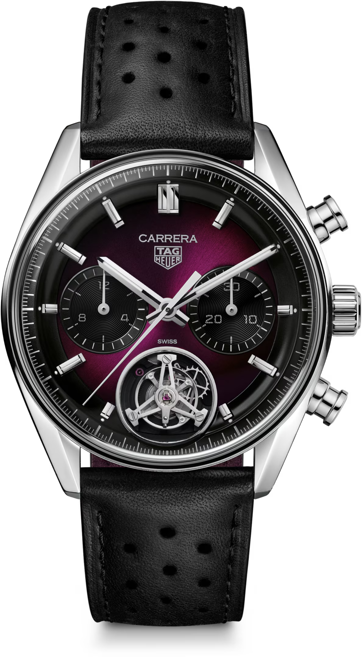 [SIMCHA-TOP500:TAG-HEUER:CBS5017.FC6605:01] TAG Heuer Carrera Chronograph Tourbillon CBS5017.FC6605 Automatic, 42 mm, Steel