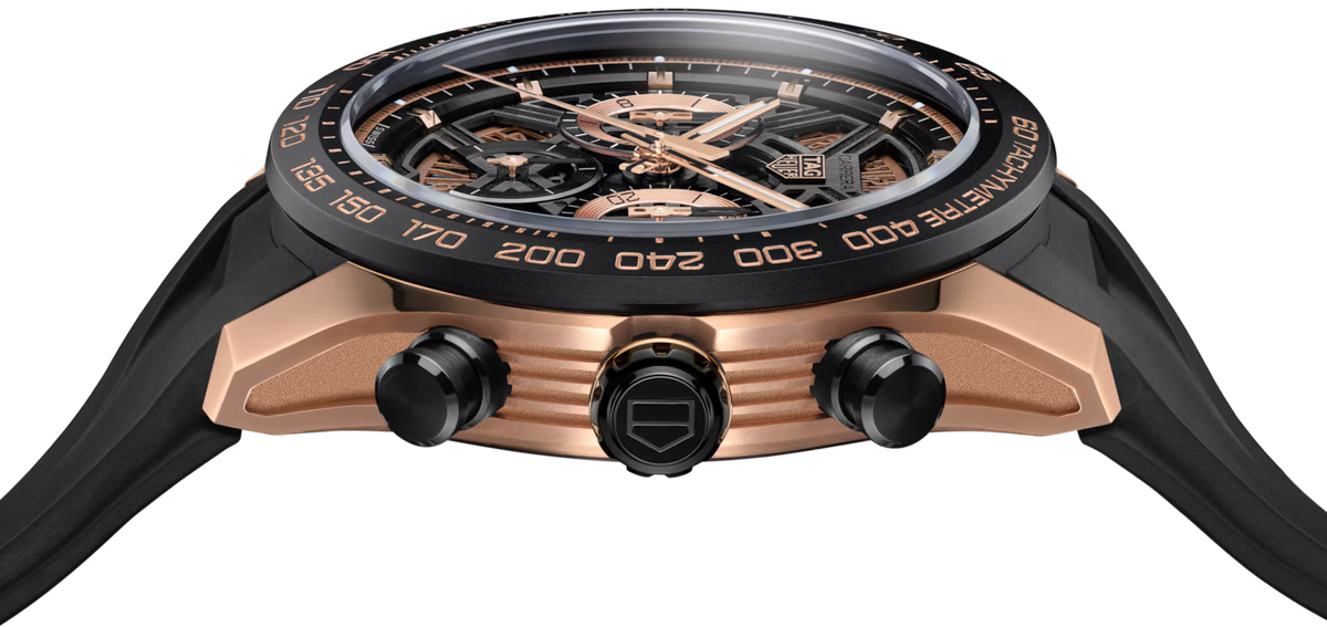 [SIMCHA-TOP500:TAG-HEUER:CBU2050.FT6273:02] TAG Heuer Carrera Chronograph Extreme Sport CBU2050.FT6273 Automatic, 44 mm, 18K 5N rose gold & titanium