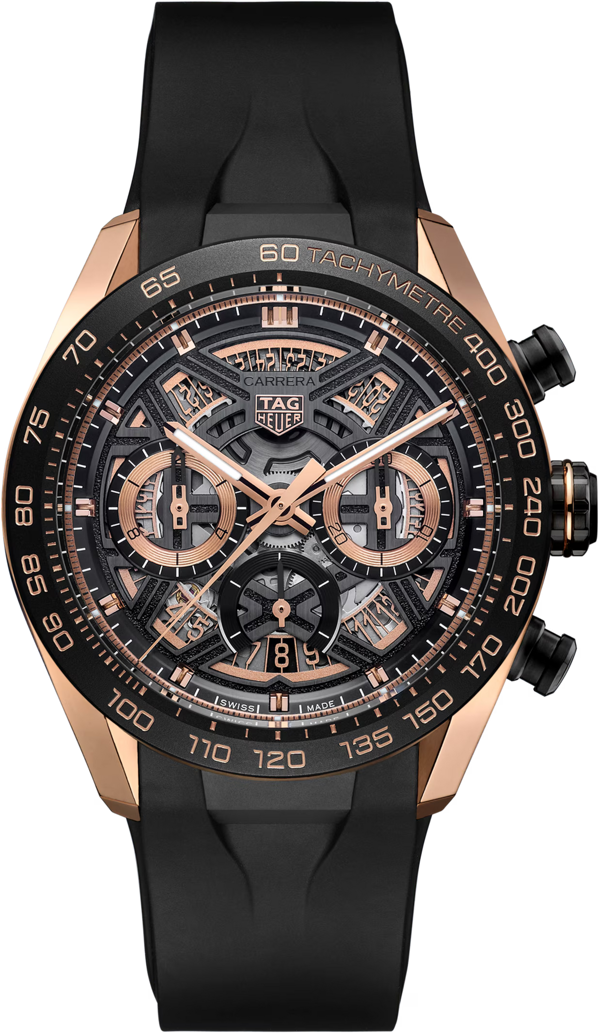 [SIMCHA-TOP500:TAG-HEUER:CBU2050.FT6273:01] TAG Heuer Carrera Chronograph Extreme Sport CBU2050.FT6273 Automatic, 44 mm, 18K 5N rose gold & titanium