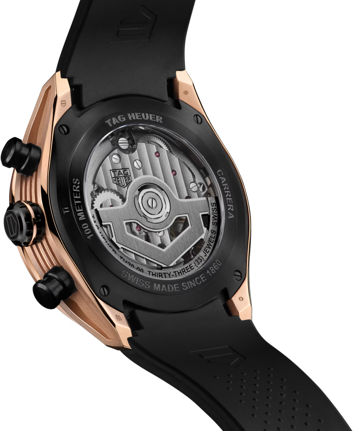 [SIMCHA-TOP500:TAG-HEUER:CBU2051.FT6273:03] TAG Heuer Carrera Chronograph Extreme Sport CBU2051.FT6273 Automatic, 44 mm, 18K 5N rose gold & titanium