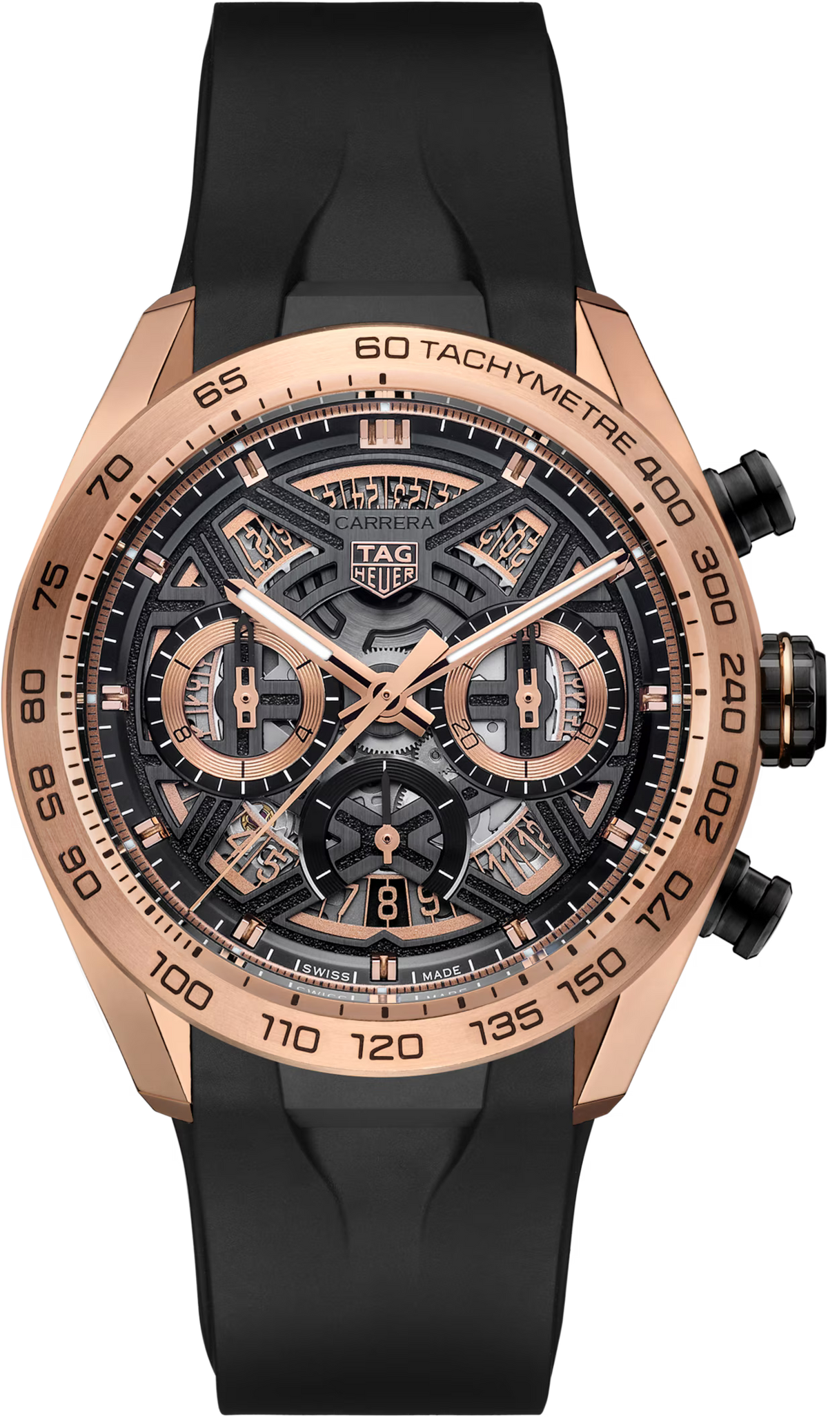 [SIMCHA-TOP500:TAG-HEUER:CBU2051.FT6273:01] TAG Heuer Carrera Chronograph Extreme Sport CBU2051.FT6273 Automatic, 44 mm, 18K 5N rose gold & titanium