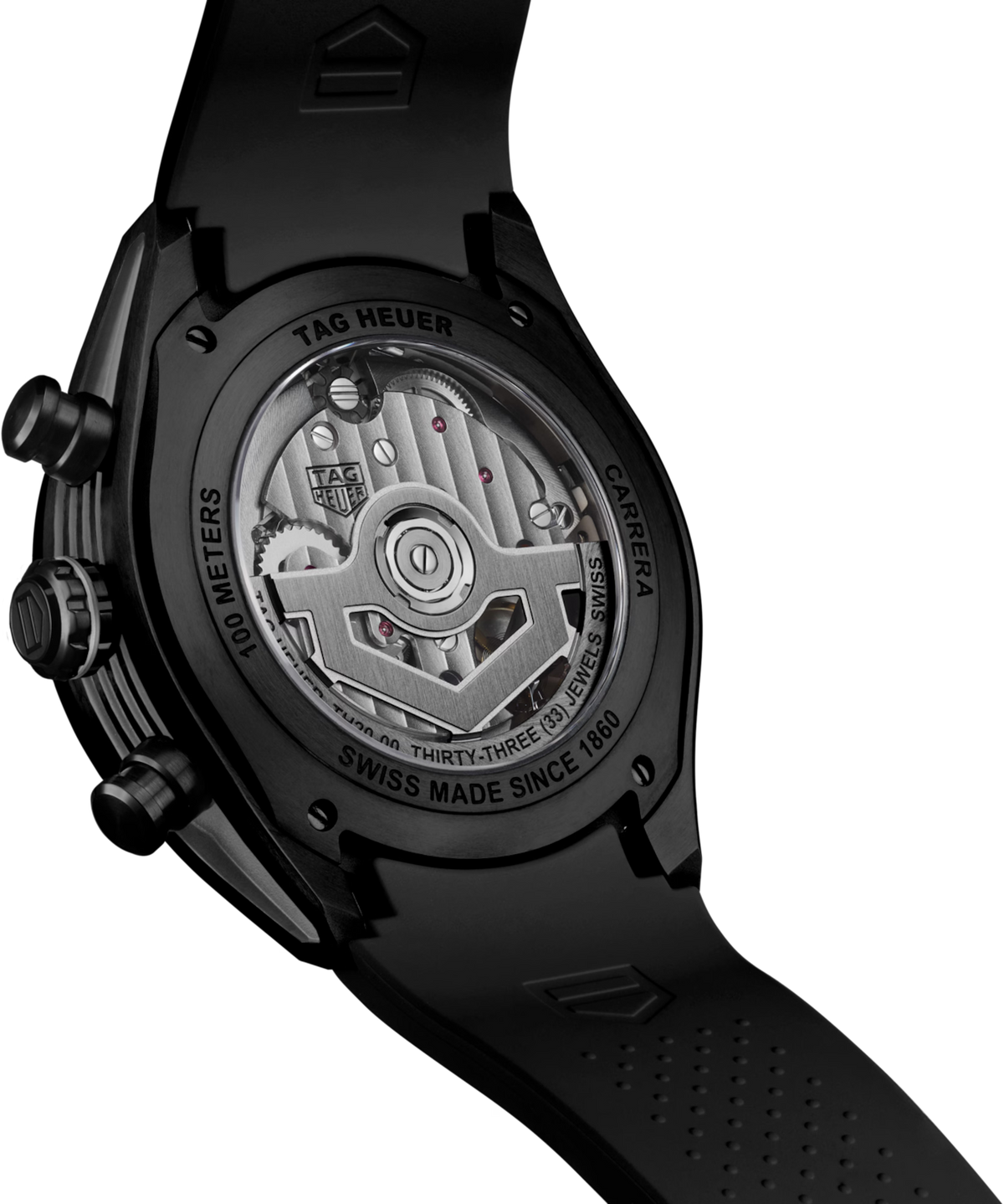 [SIMCHA-TOP500:TAG-HEUER:CBU2080.FT6272:03] TAG Heuer Carrera Chronograph Extreme Sport CBU2080.FT6272 Automatic, 44 mm, Titanium coated with black DLC