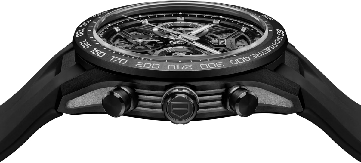 [SIMCHA-TOP500:TAG-HEUER:CBU2080.FT6272:02] TAG Heuer Carrera Chronograph Extreme Sport CBU2080.FT6272 Automatic, 44 mm, Titanium coated with black DLC