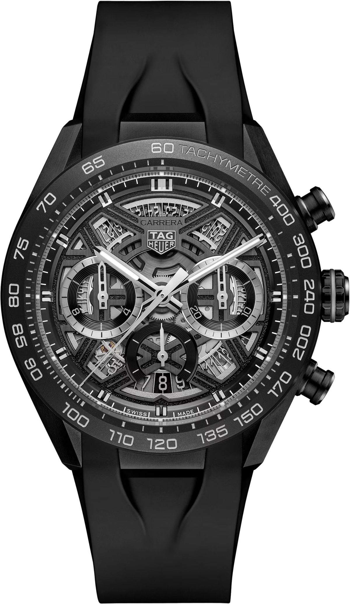 [SIMCHA-TOP500:TAG-HEUER:CBU2080.FT6272:01] TAG Heuer Carrera Chronograph Extreme Sport CBU2080.FT6272 Automatic, 44 mm, Titanium coated with black DLC