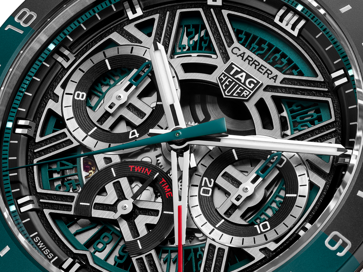 [SIMCHA-TOP500:TAG-HEUER:CBU2084.FT6297:05] TAG Heuer Carrera Chronograph Extreme Sport Twin-Time CBU2084.FT6297 Automatic, 44 mm, Titanium