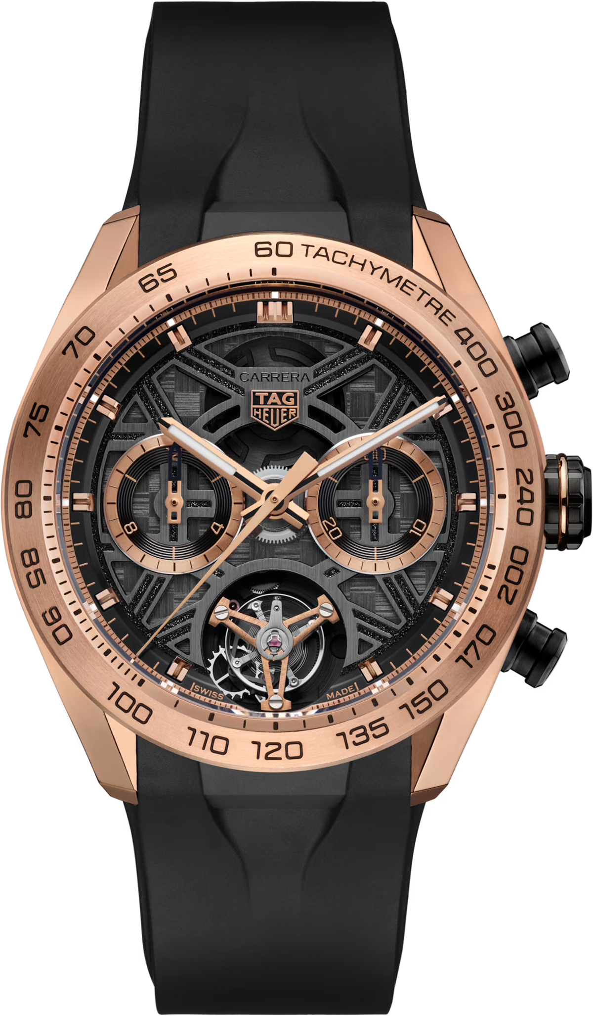 [SIMCHA-TOP500:TAG-HEUER:CBU5050.FT6273:01] TAG Heuer Carrera Chronograph Tourbillon Extreme Sport CBU5050.FT6273 Automatic, 44 mm, 18K 5N rose gold & titanium
