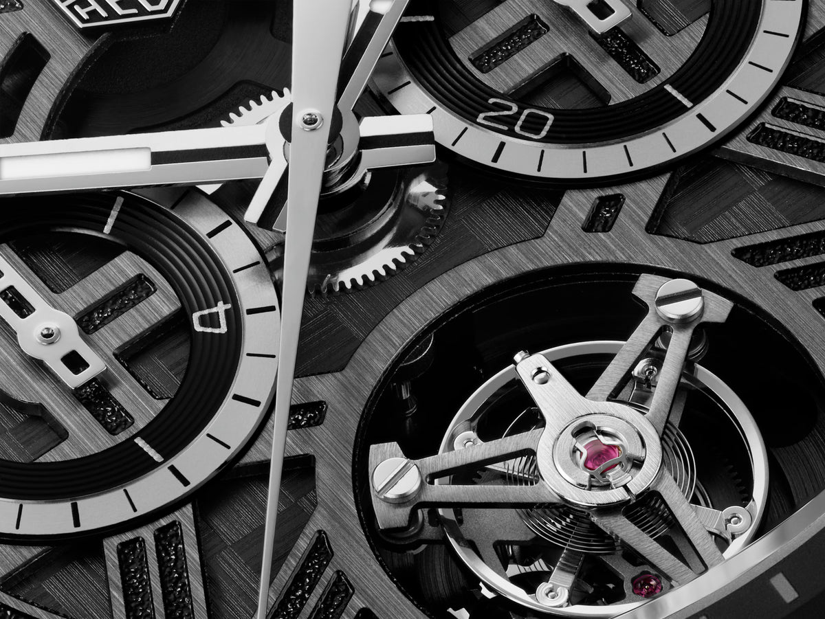 [SIMCHA-TOP500:TAG-HEUER:CBU5080.FT6272:05] TAG Heuer Carrera Chronograph Tourbillon Extreme Sport CBU5080.FT6272 Automatic, 44 mm, Titanium coated with black DLC