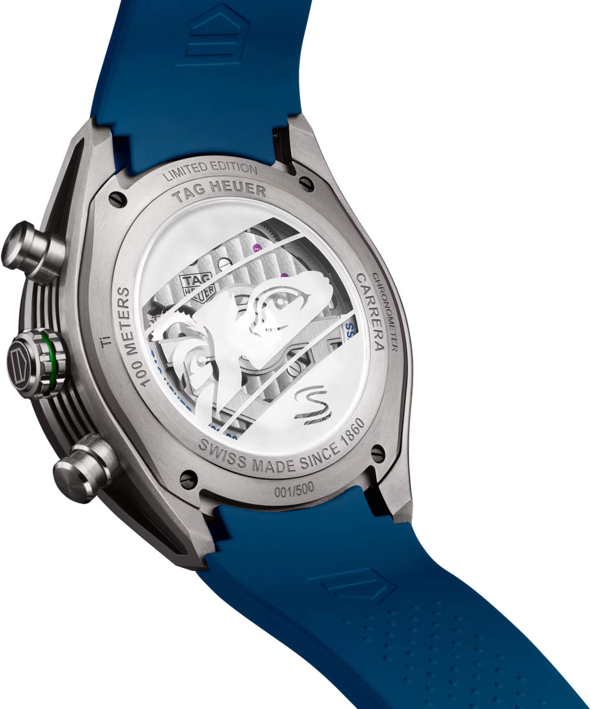 [SIMCHA-TOP500:TAG-HEUER:CBU5081.FT6274:03] TAG Heuer Carrera Chronograph Tourbillon Extreme Sport x Senna CBU5081.FT6274 Automatic, 44 mm, Titanium