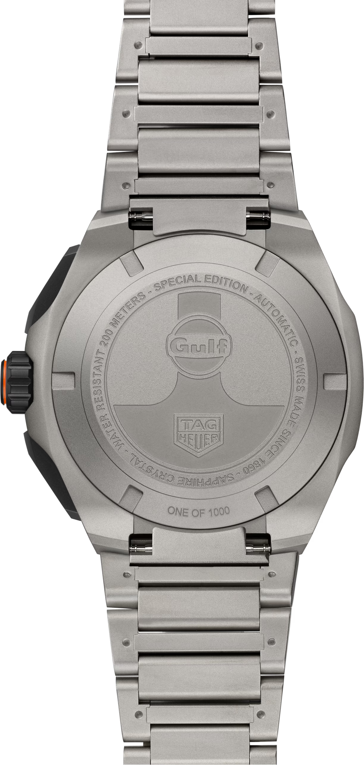 [SIMCHA-TOP500:TAG-HEUER:CBZ208B.BF0009:04] TAG Heuer Formula 1 Chronograph x Gulf CBZ208B.BF0009 Automatic, 44 mm, Titanium coated with black DLC