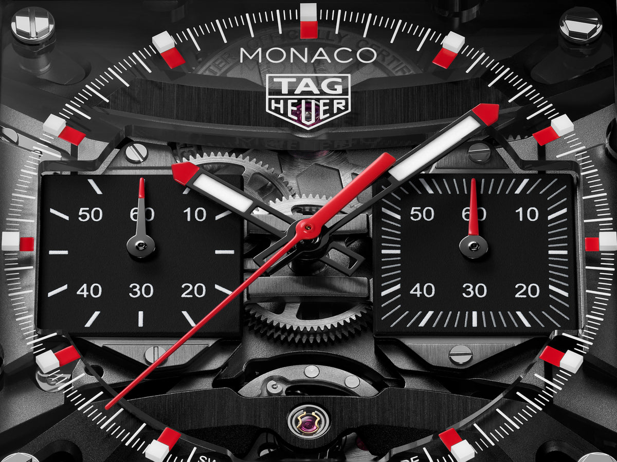 [SIMCHA-TOP500:TAG-HEUER:CEW5180.FT8122:07] TAG Heuer Monaco Evergraph CEW5180.FT8122 Automatic, 40 mm, Titanium coated with black DLC