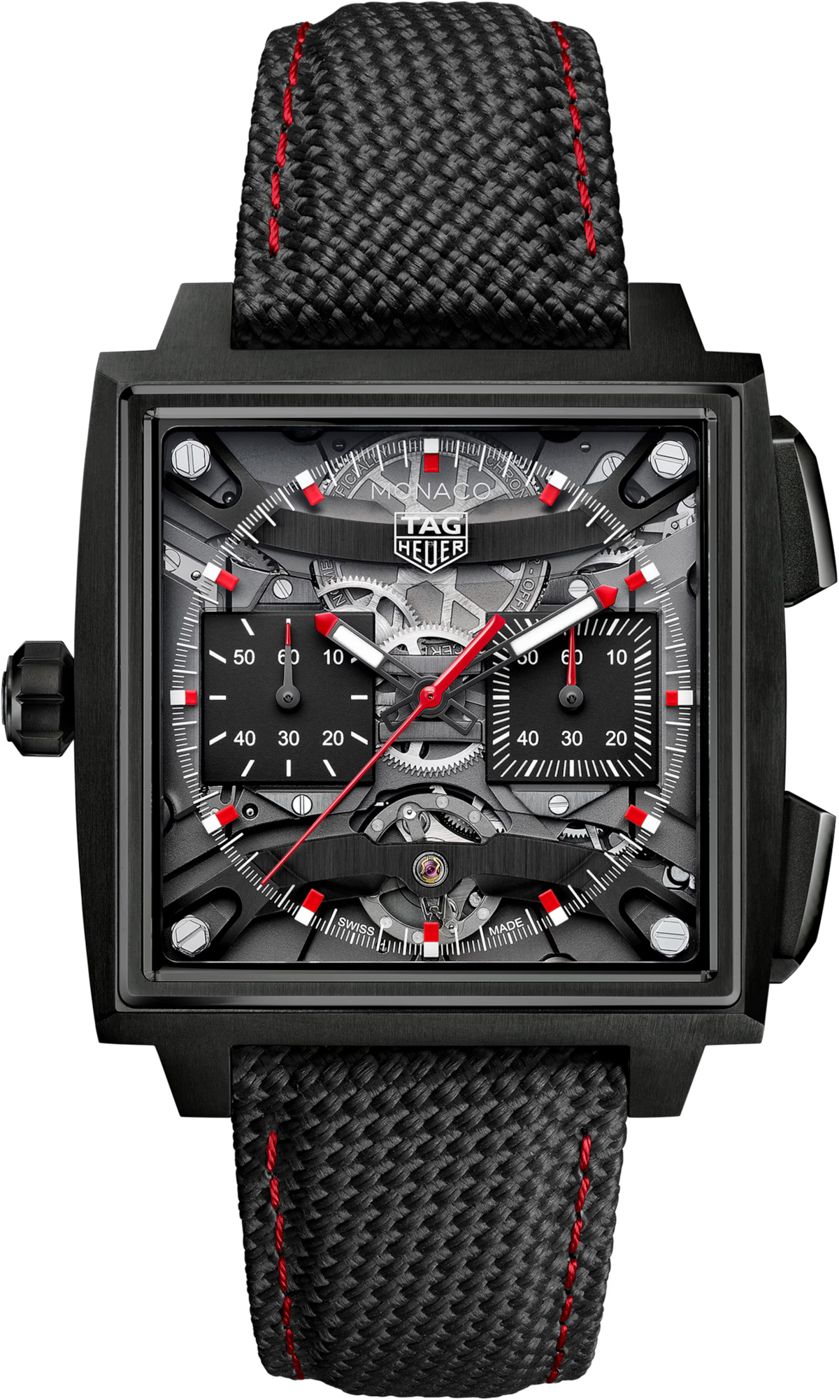 [SIMCHA-TOP500:TAG-HEUER:CEW5180.FT8122:01] TAG Heuer Monaco Evergraph CEW5180.FT8122 Automatic, 40 mm, Titanium coated with black DLC