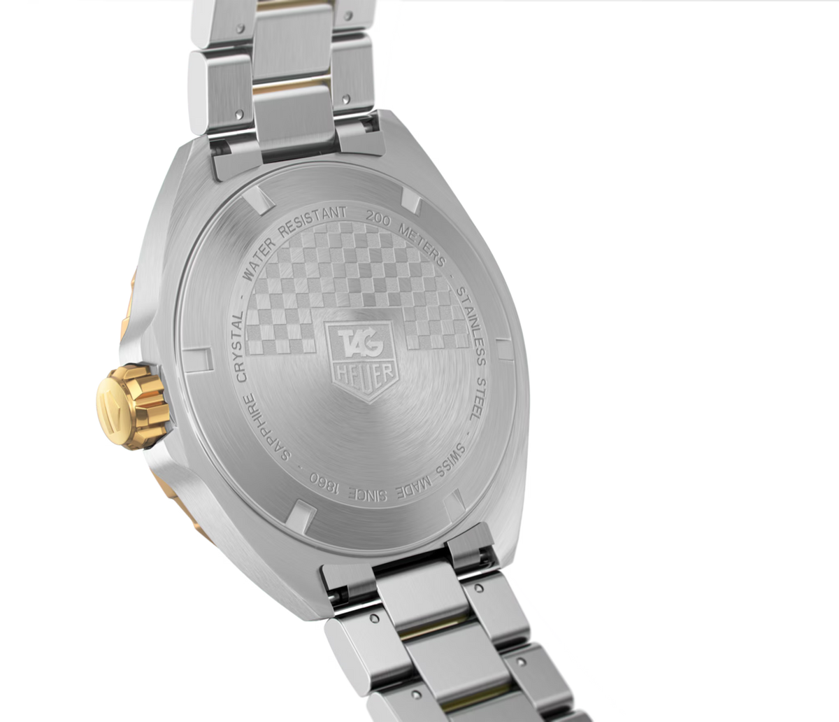 TAG Heuer Formula 1 41mm Quartz Blue Dial Silver & gold Steel plated Watch