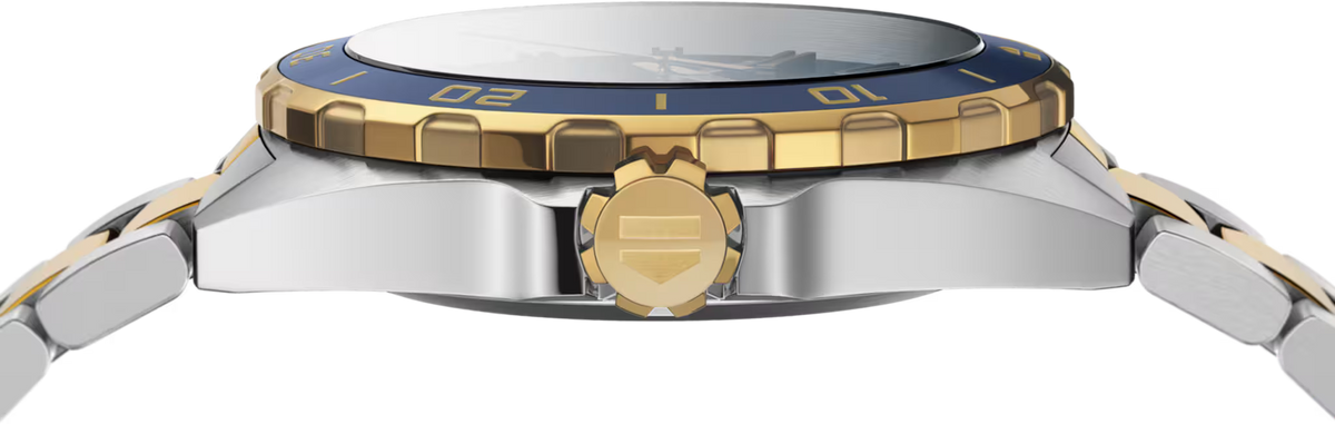 TAG Heuer Formula 1 41mm Quartz Blue Dial Silver & gold Steel plated Watch