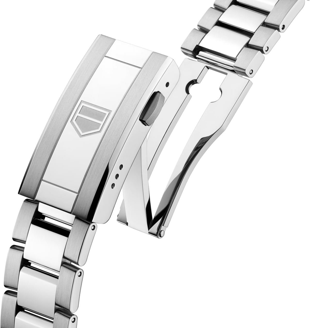 TAG Heuer Aquaracer 40mm Solargraph Green Sunray brushed Dial Silver Steel Watch