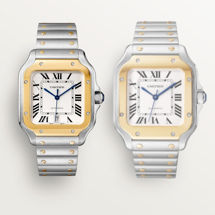 [SIMCHA-TOP500:CARTIER:W2SA0016:06] Cartier Santos de Cartier watch, reference W2SA0016, official image 6