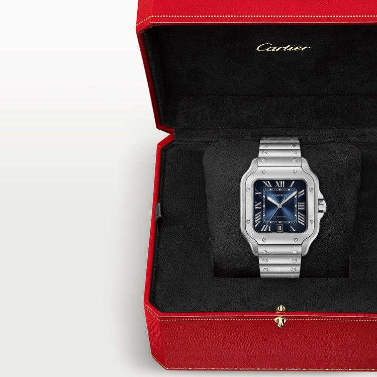 [SIMCHA-TOP500:CARTIER:WSSA0071:10] Cartier Santos de Cartier watch, reference WSSA0071, official image 10