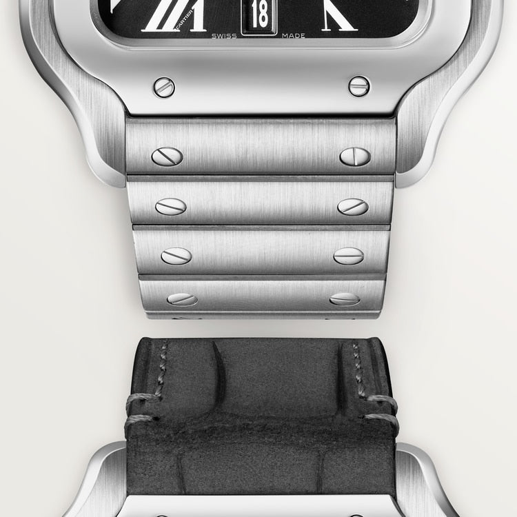 [SIMCHA-TOP500:CARTIER:WSSA0096:03] Cartier Santos de Cartier watch, reference WSSA0096, official image 3