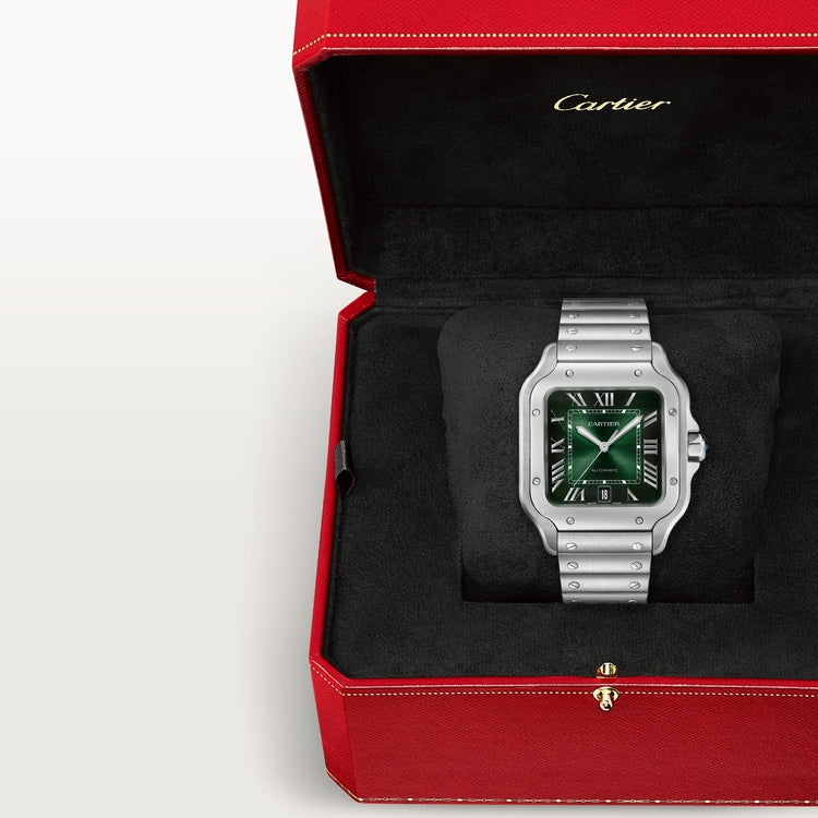 [SIMCHA-TOP500:CARTIER:WSSA0062:09] Cartier Santos de Cartier watch, reference WSSA0062, official image 9