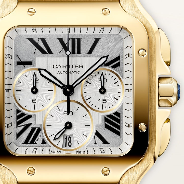 [SIMCHA-TOP500:CARTIER:WGSA0110:03] Cartier Santos de Cartier watch, reference WGSA0110, official image 3