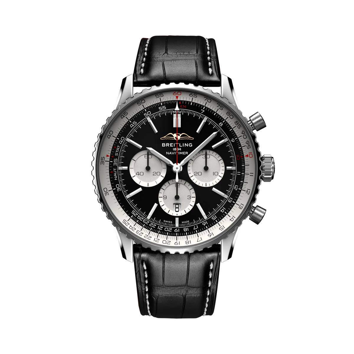 [SIMCHA-TOP500:BREITLING:AB0137211B1P1:01] Breitling Navitimer B01 Chronograph 46 – AB0137211B1P1 official image