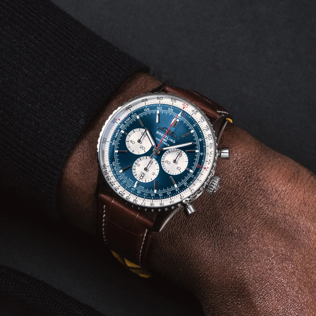 [SIMCHA-TOP500:BREITLING:AB0137211C1P1:05] Breitling Navitimer B01 Chronograph 46 – AB0137211C1P1 official image