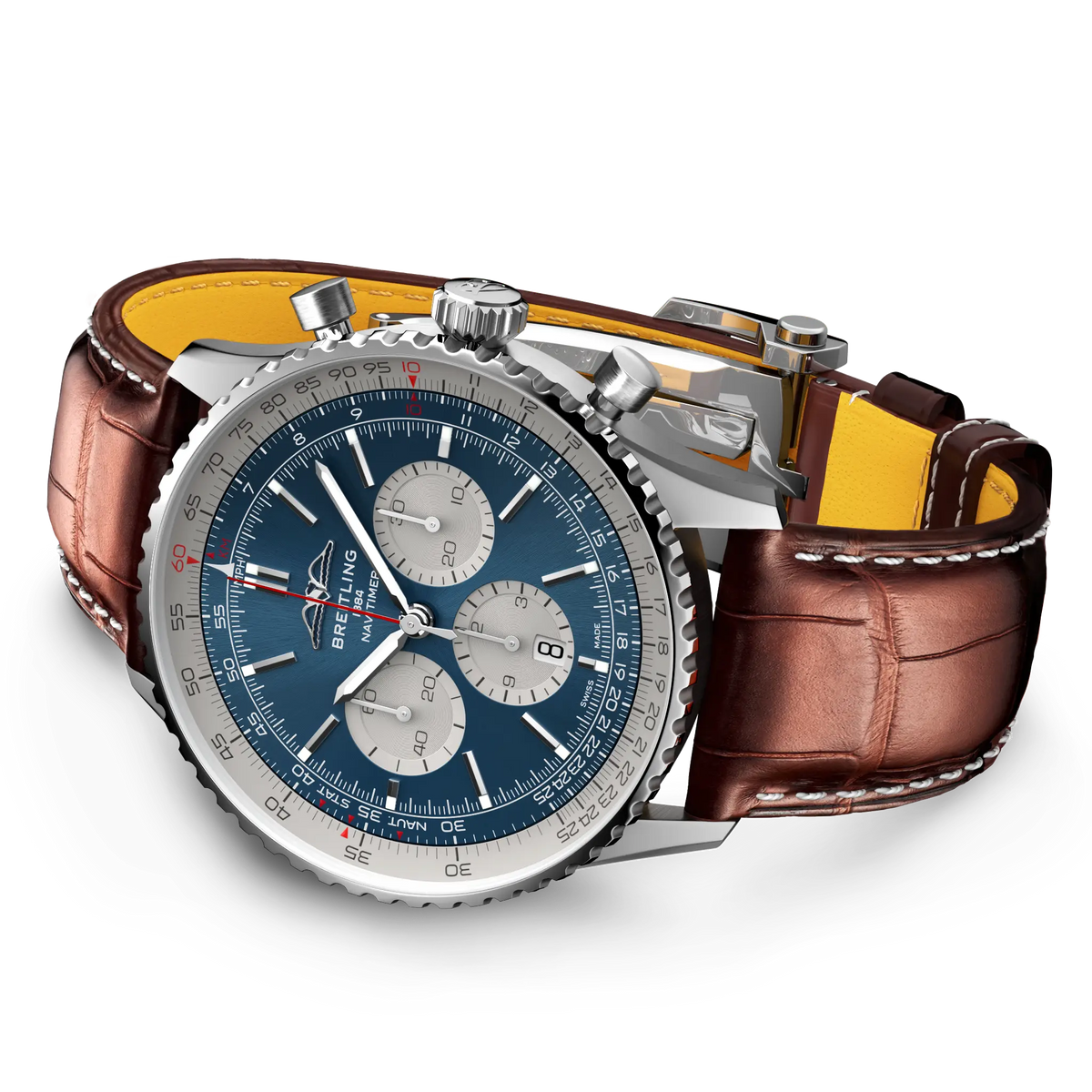 [SIMCHA-TOP500:BREITLING:AB0137211C1P1:03] Breitling Navitimer B01 Chronograph 46 – AB0137211C1P1 official image