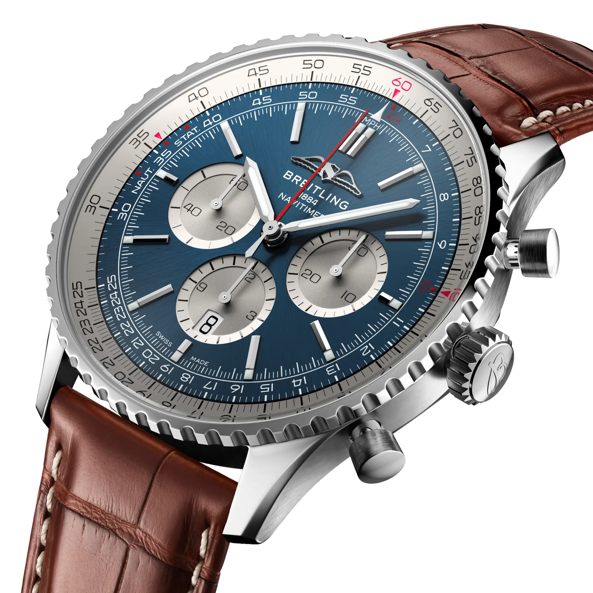 [SIMCHA-TOP500:BREITLING:AB0137211C1P1:02] Breitling Navitimer B01 Chronograph 46 – AB0137211C1P1 official image