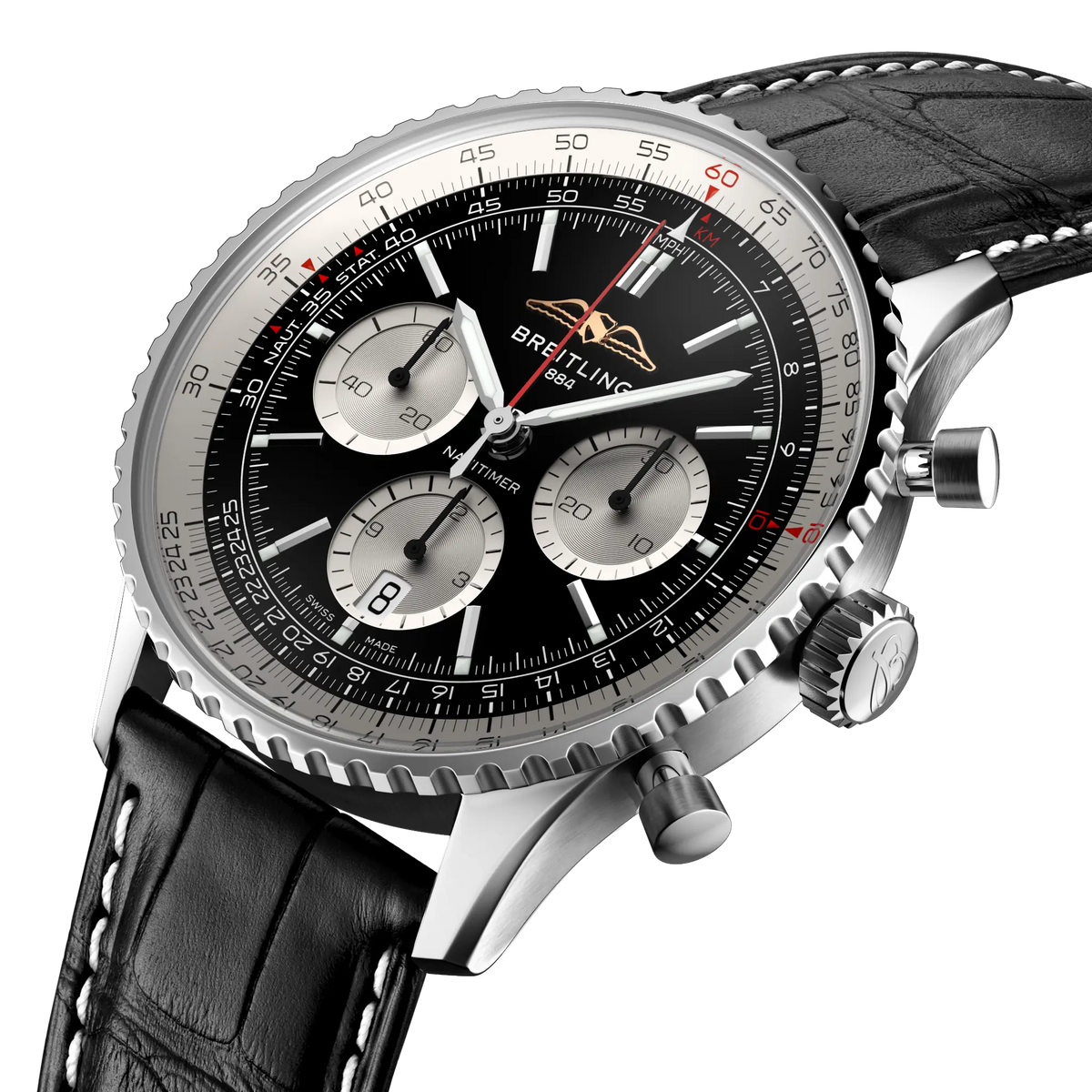 [SIMCHA-TOP500:BREITLING:AB0138211B1P1:02] Breitling Navitimer B01 Chronograph 43 – AB0138211B1P1 official image