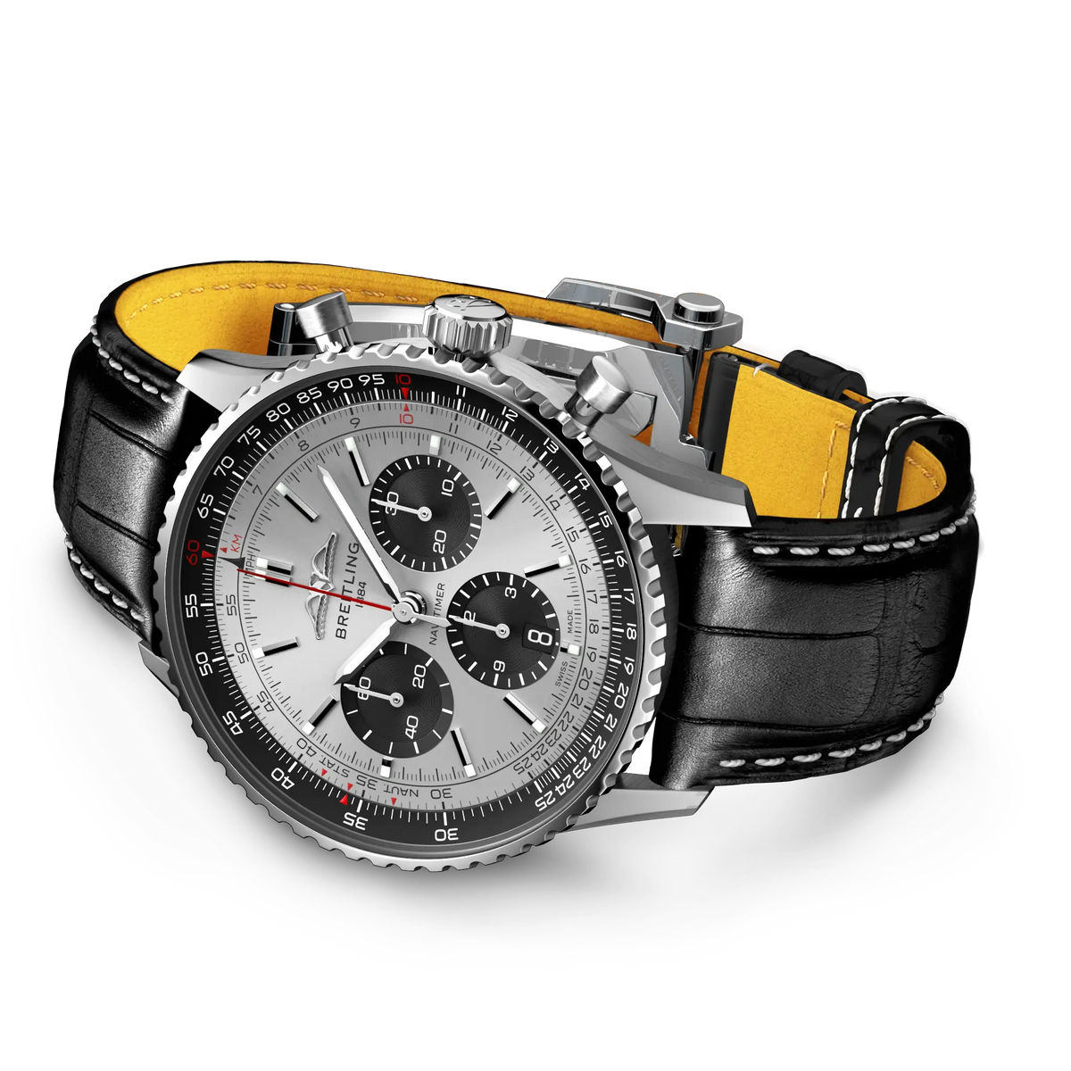 [SIMCHA-TOP500:BREITLING:AB0138241G1P1:03] Breitling Navitimer B01 Chronograph 43 – AB0138241G1P1 official image