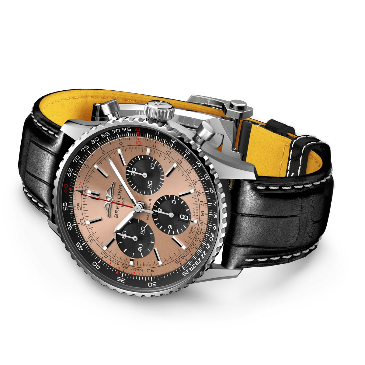 [SIMCHA-TOP500:BREITLING:AB0138241K1P1:03] Breitling Navitimer B01 Chronograph 43 – AB0138241K1P1 official image
