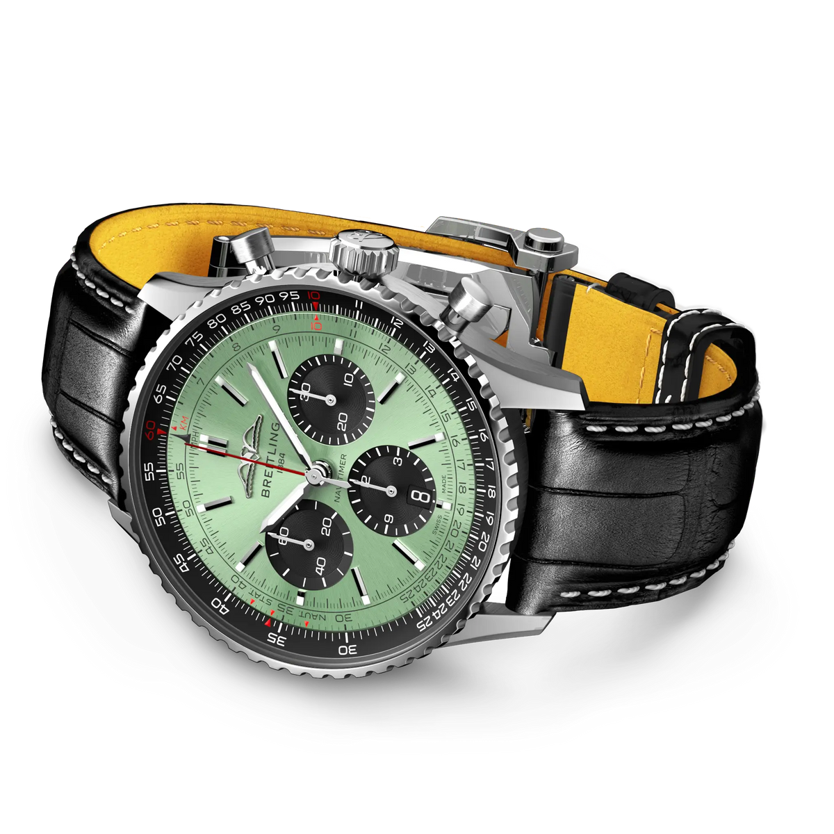 [SIMCHA-TOP500:BREITLING:AB0138241L1P1:03] Breitling Navitimer B01 Chronograph 43 – AB0138241L1P1 official image