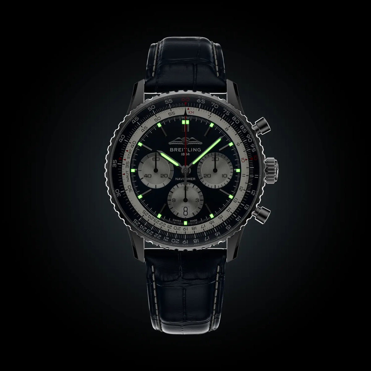 [SIMCHA-TOP500:BREITLING:AB01389C1C1P1:05] Breitling Navitimer B01 Chronograph 43 Tribute to Concorde – AB01389C1C1P1 official image