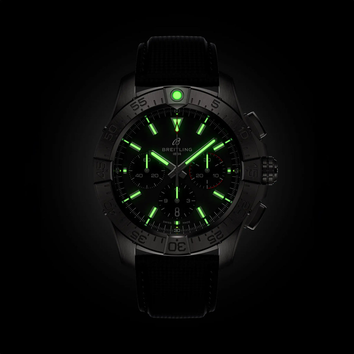 [SIMCHA-TOP500:BREITLING:AB0147101B1X1:06] Breitling Avenger B01 Chronograph 44 – AB0147101B1X1 official image