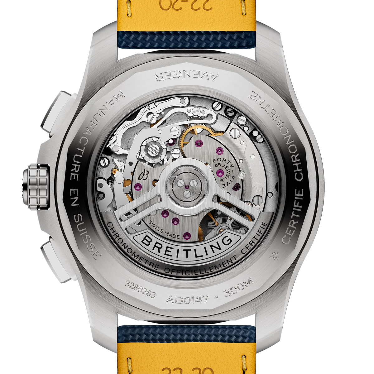 [SIMCHA-TOP500:BREITLING:AB0147101C1X1:04] Breitling Avenger B01 Chronograph 44 – AB0147101C1X1 official image
