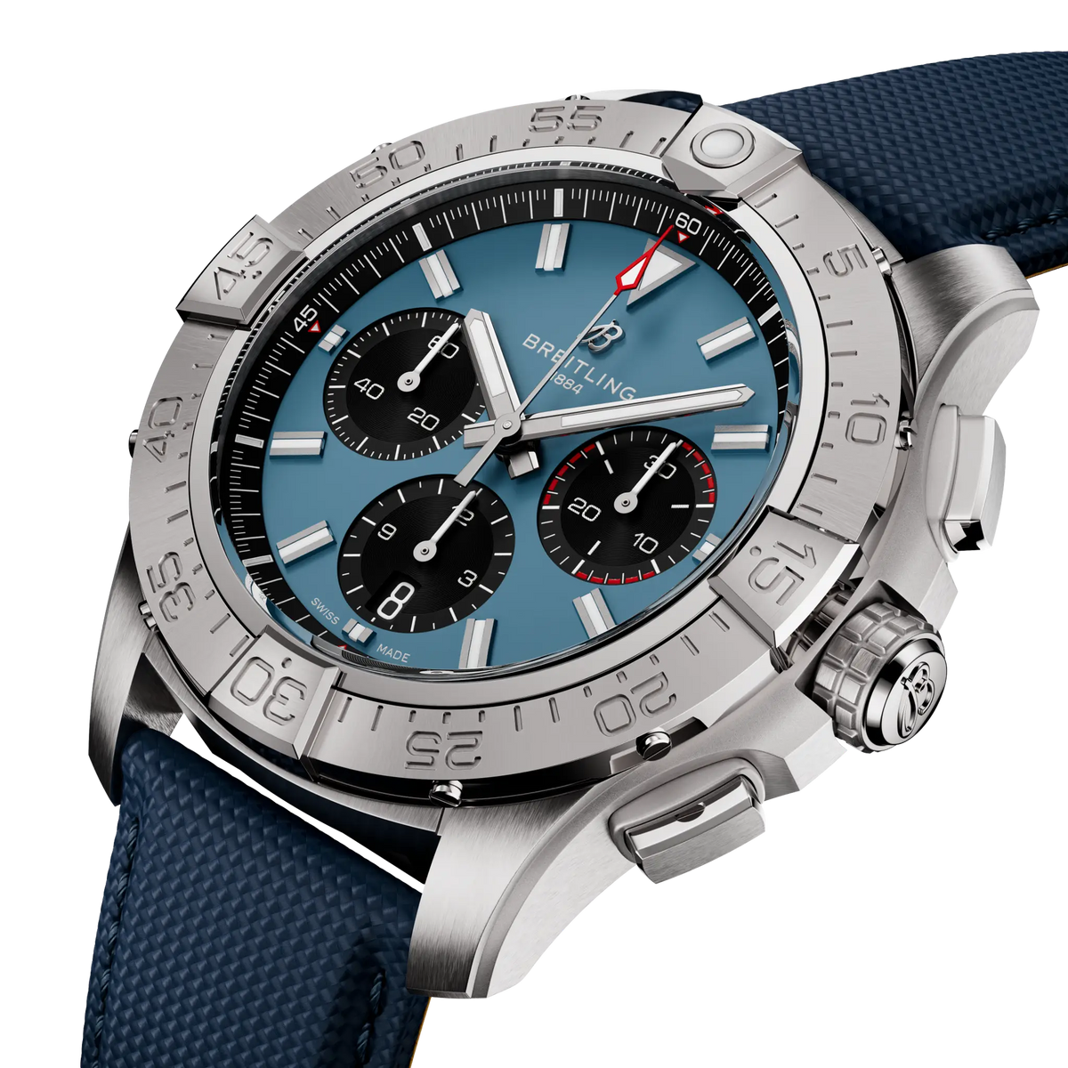 [SIMCHA-TOP500:BREITLING:AB0147101C1X1:02] Breitling Avenger B01 Chronograph 44 – AB0147101C1X1 official image
