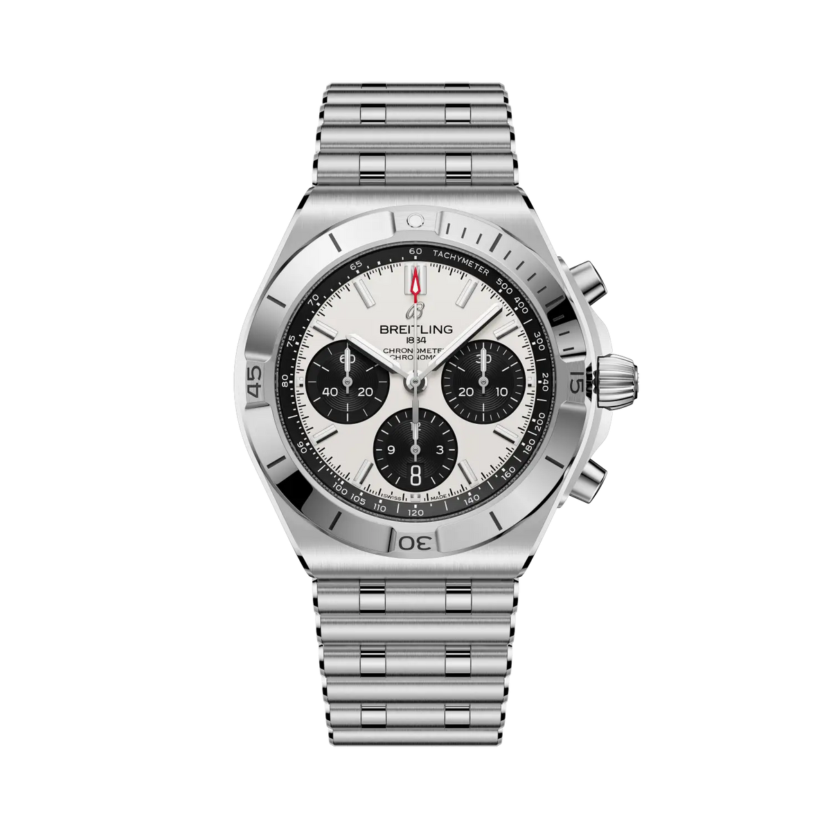 [SIMCHA-TOP500:BREITLING:AB0158101A1A1:01] Breitling Chronomat B01 Chronograph 42 – AB0158101A1A1 official image
